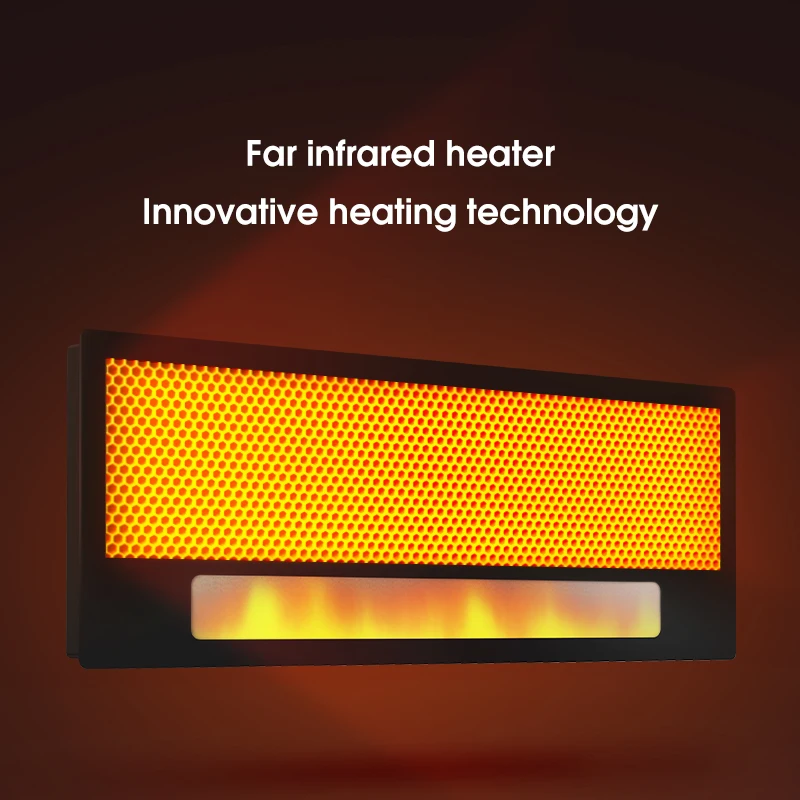 CE Smart Home Fireplace App Control Thermostat Bluetooth Speaker Energy Saving