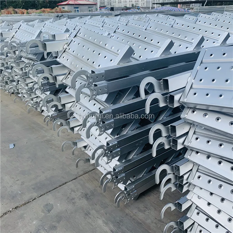 Designed Galvanized Steel Stairs for Scaffolding easy install stair ladder support ringlock system scaffolding staircase