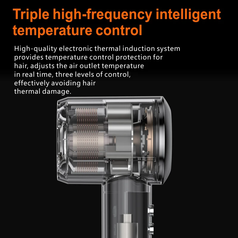 2024 New Electric Straightener Curler Hot Air Brush Blow Dryer Hair Styler 1600W Hair Dryer  hair dryer diffuser nozzle