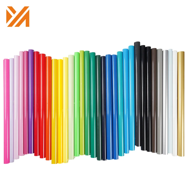 Custom Printable Textile Pu Thermal Press Vinyl Rolls Htv Film Heat Transfer Vinyl For Clothing Logo