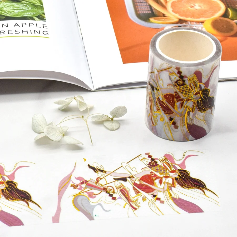Masking Adhesive Washi Illustration Tapes Japanese Paper Tape
