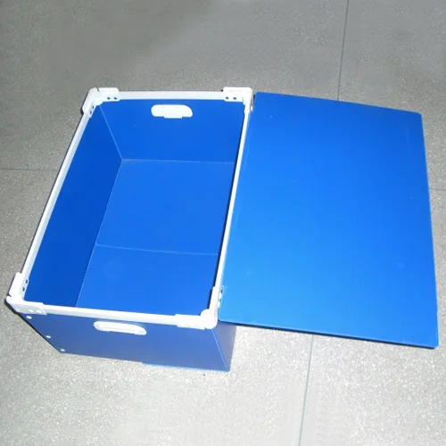 Wholesale Recyclable Foldable coroplast storage danpla polypropylene plastic PP corrugated sheet box for products packaging