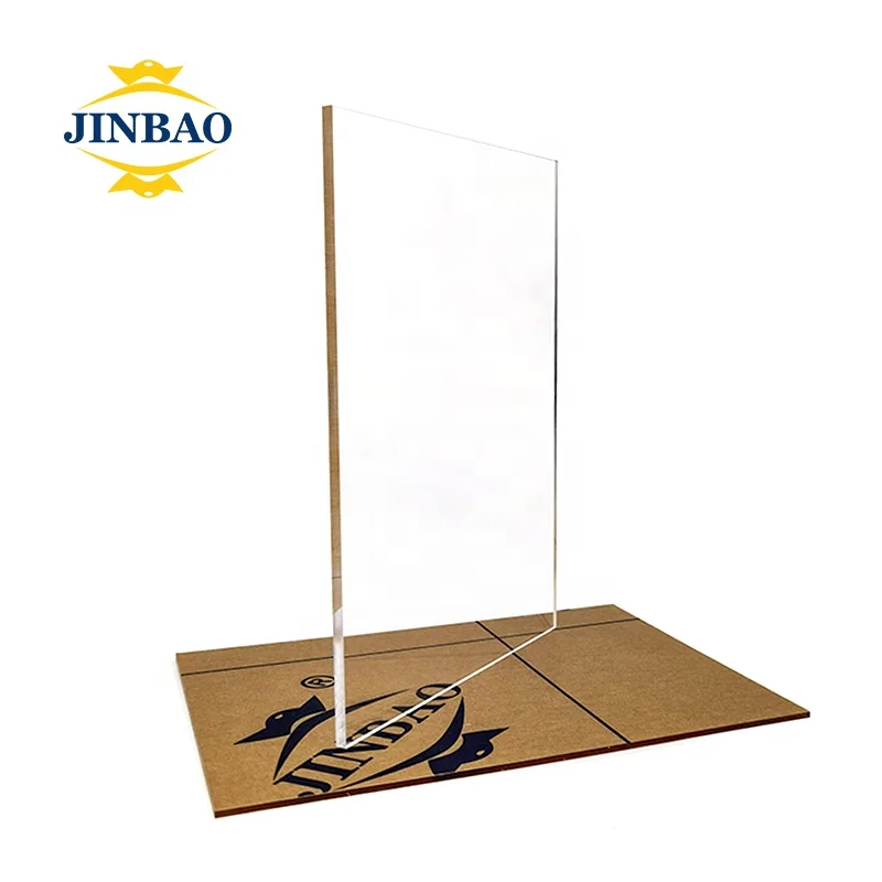 JINBAO factory  sales 3mm 5mm 8mm heat resistant plastic acrylic sheet wholesale for sales