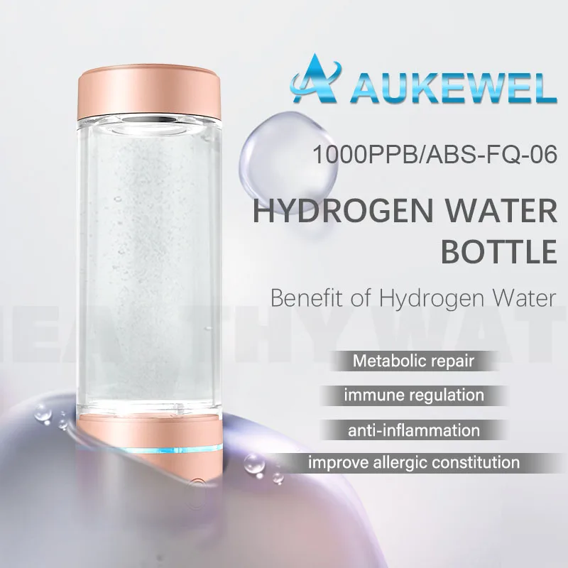 Wholesale Price Improve Health Food Grade PC Material Rechargeable Portable Hydrogen Water Generator Bottle