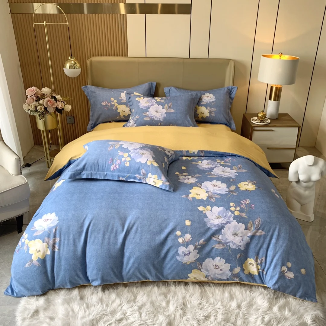 European Paisley Damask Design Fabric Jacquard Weave Duvet Cover Quilt Cover Bedding Set,No Comforter (Grey, Queen)