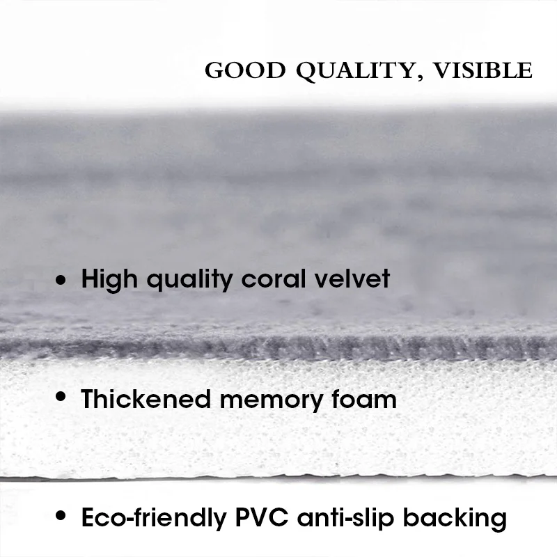 Amazon hot sale Bath Mat Soft Absorbent Bathroom Rugs Non Slip Large bathroom rug set for Bathroom