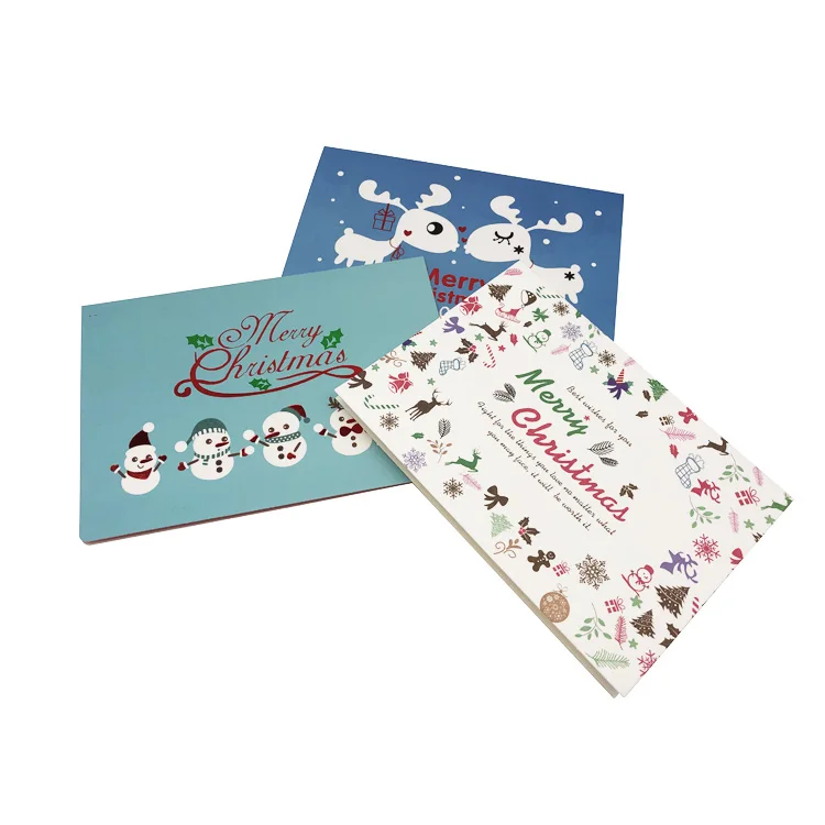 
Custom Printing High Quality Colorful Paper Thank You Gift Greeting Cards With Envelope 