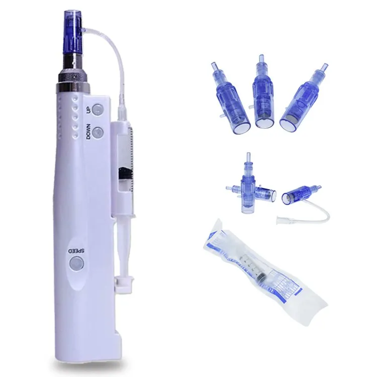 Электрическая Микро игольчатая терапевтическая система Derma Roller Dermapen мезогун для микроигольной