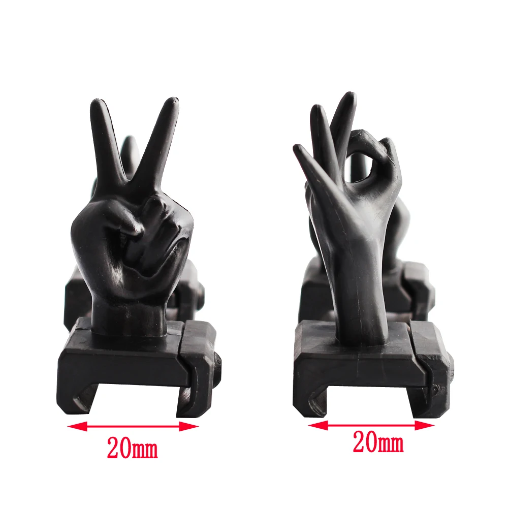 MAGORUI Novelty Sights For 21mm Wide Base  Scope  Decoration