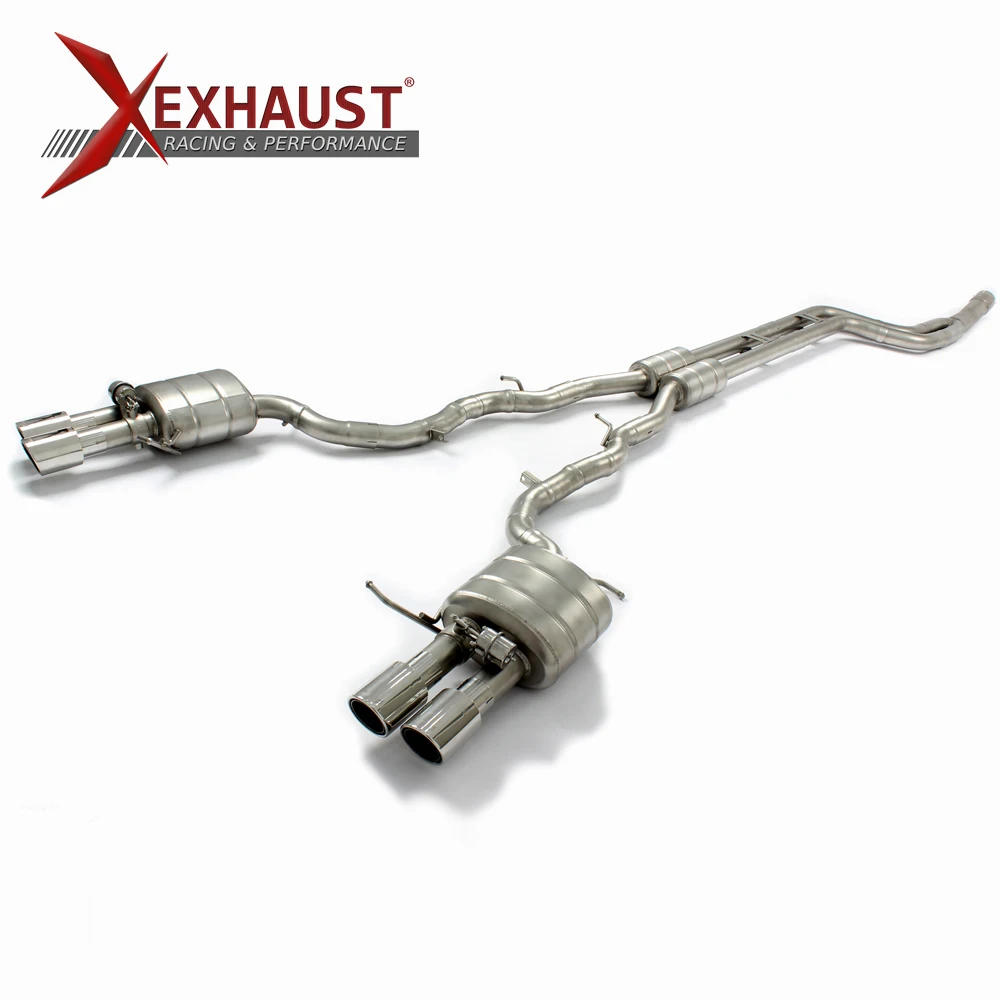  Выхлопная труба для BMW 6 серии 640 650 3 0 T 2011-15 catback наконечник выхлопной трубы valvetronic