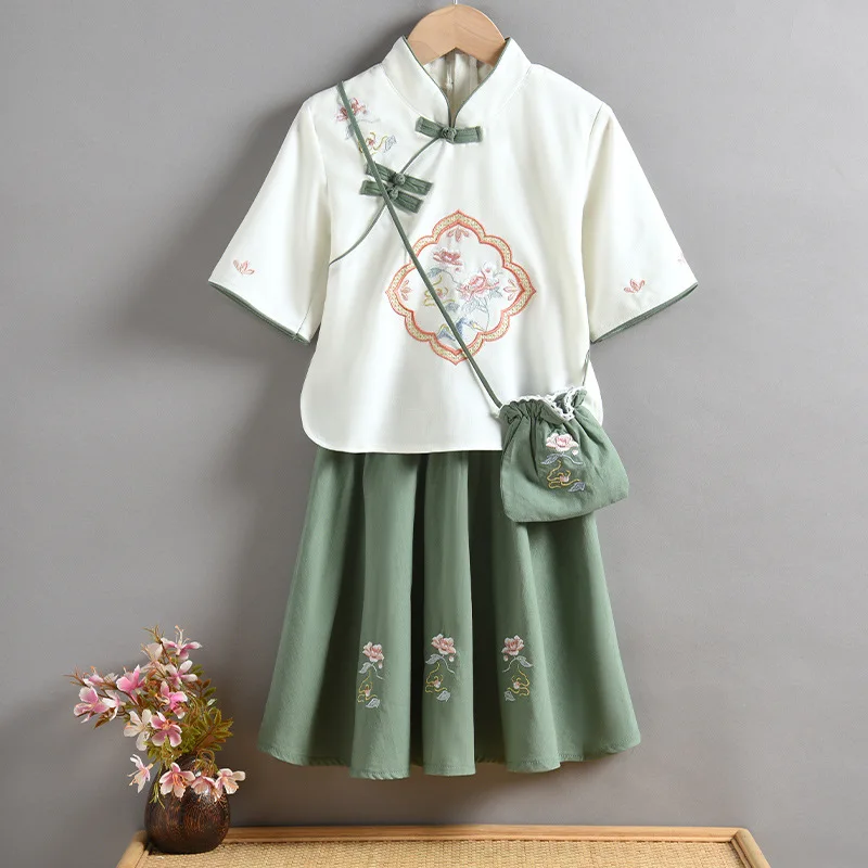 Best Products for Import Baby Clothes Set Cheongsam Qipao for Kids