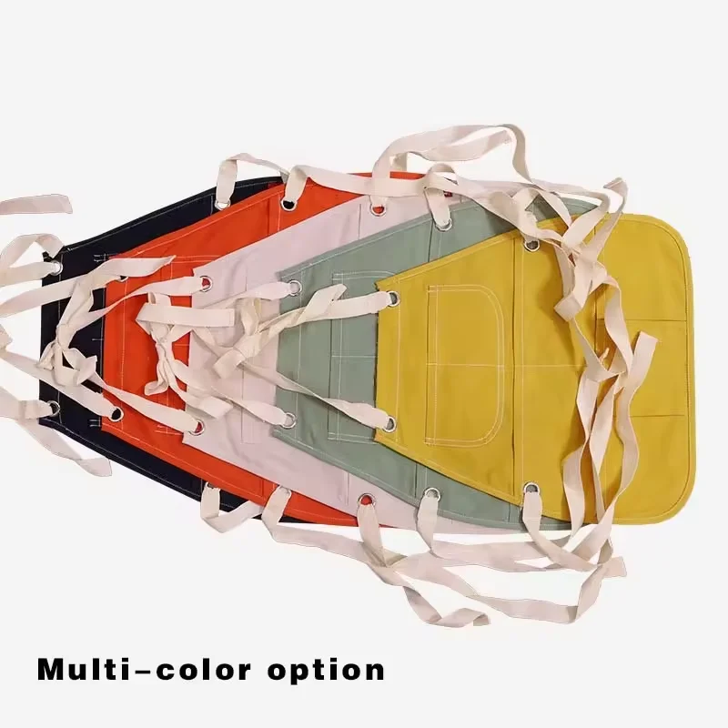 Custom Personalized School Cute Mini Children Paint Cotton Canvas cowboy Painting Cooking Kids Apron