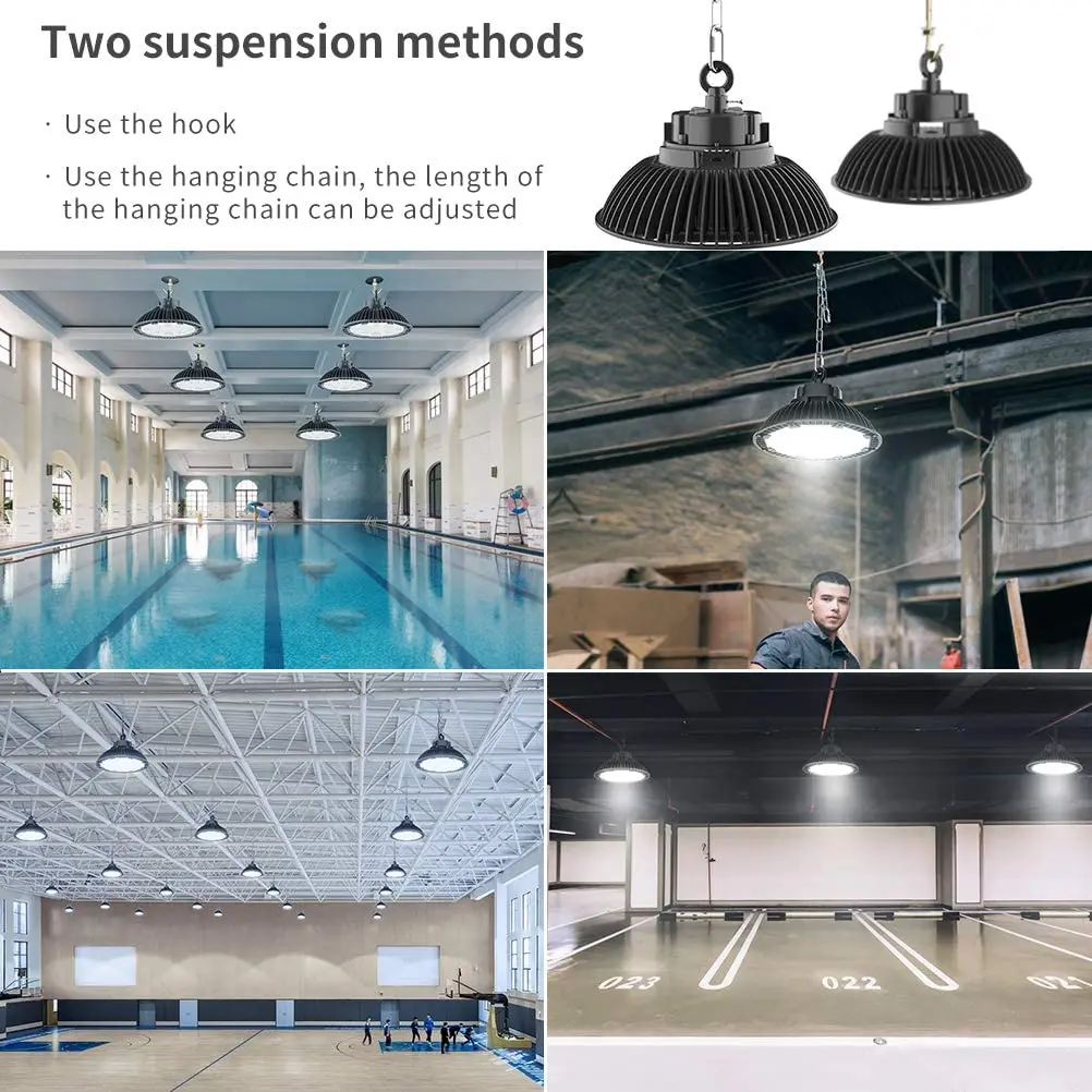 Good Quality Warehouse Lamp 150W Led UFO Lights IP65 Waterproof Industrial Lighting LED High Bay Light