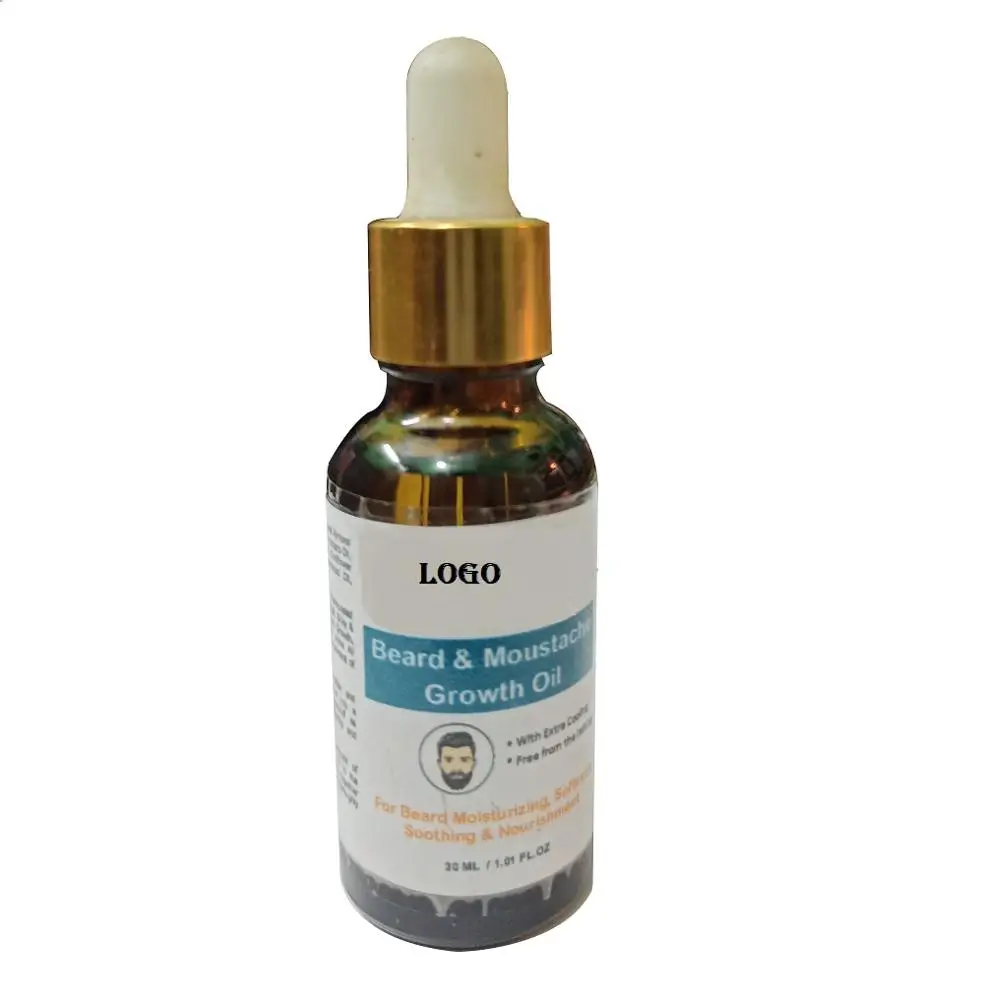 Top High Grade Amazon hot selling low price private label nature and organic beard growth GARNIER oil