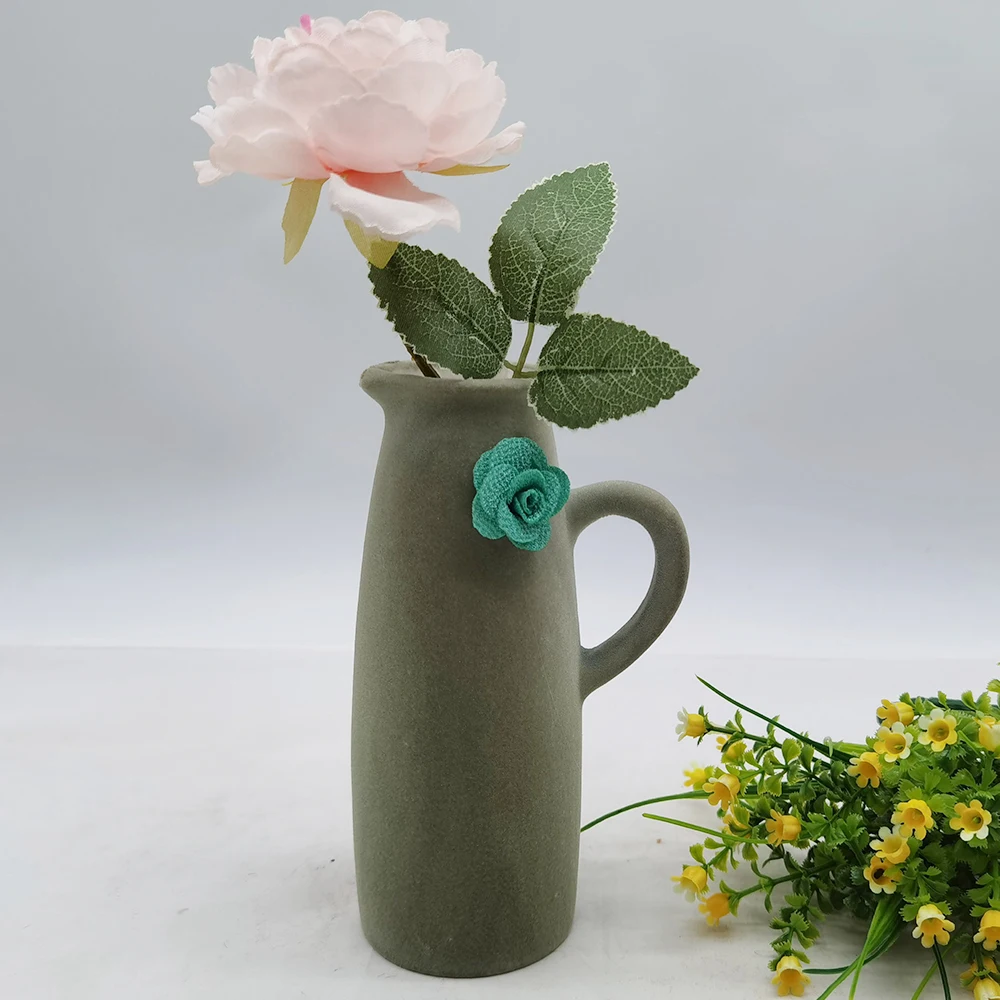 Ceramic succulent flower pot wholesale Creative DIY table top home decor