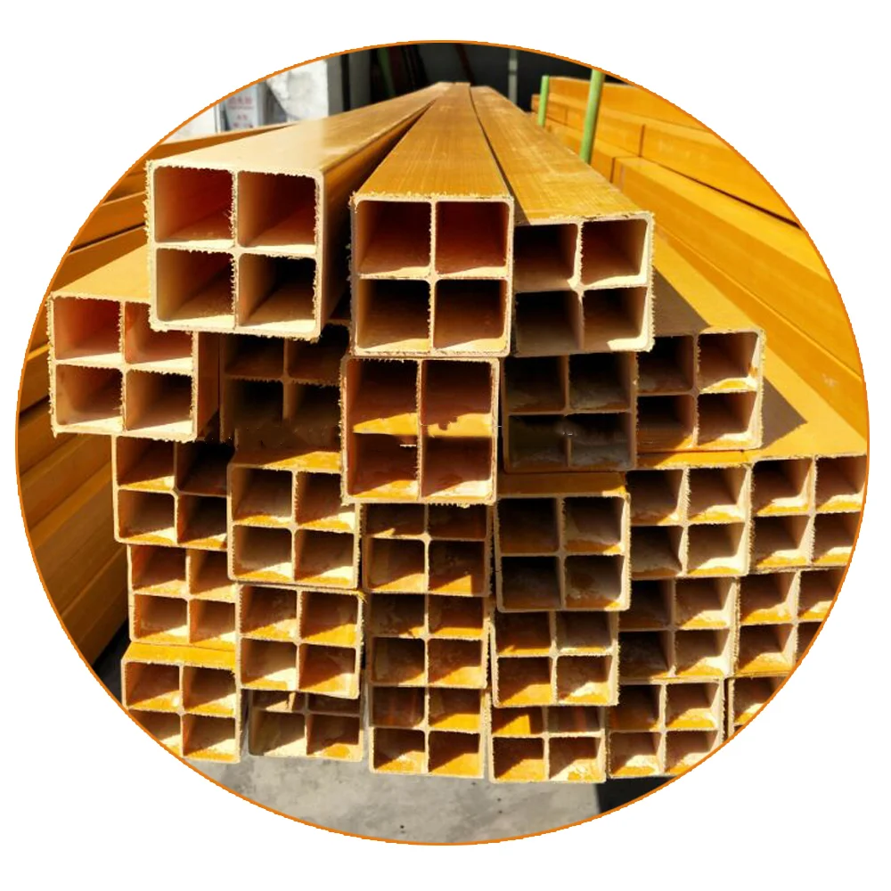 Sanchuang Заказная пултрудированная Антивозрастная антикоррозионная Стекловолоконная FRP квадратная трубка для почтового маркера