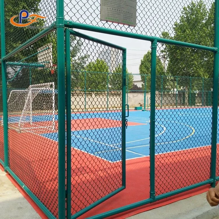 Wholesale Customized Hardware Cloth Galvanized Cyclonic Mesh Iron Metal Wire Net Chain Link Fence For Fencing