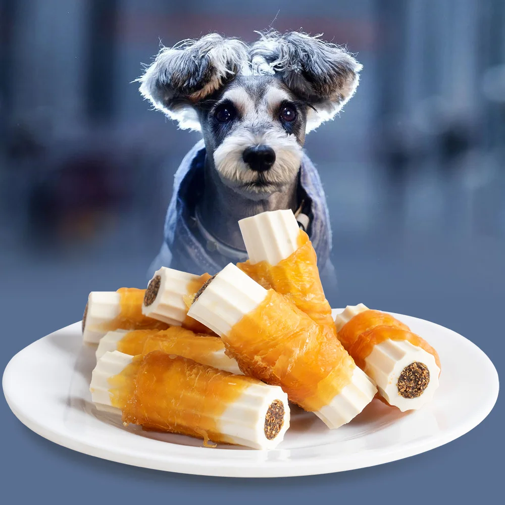 Factory Wholesale dog treats snacks Dry Chew Food Snacks Chew food Dog Treats Teeth Cleaning sticks for Pet Dogs