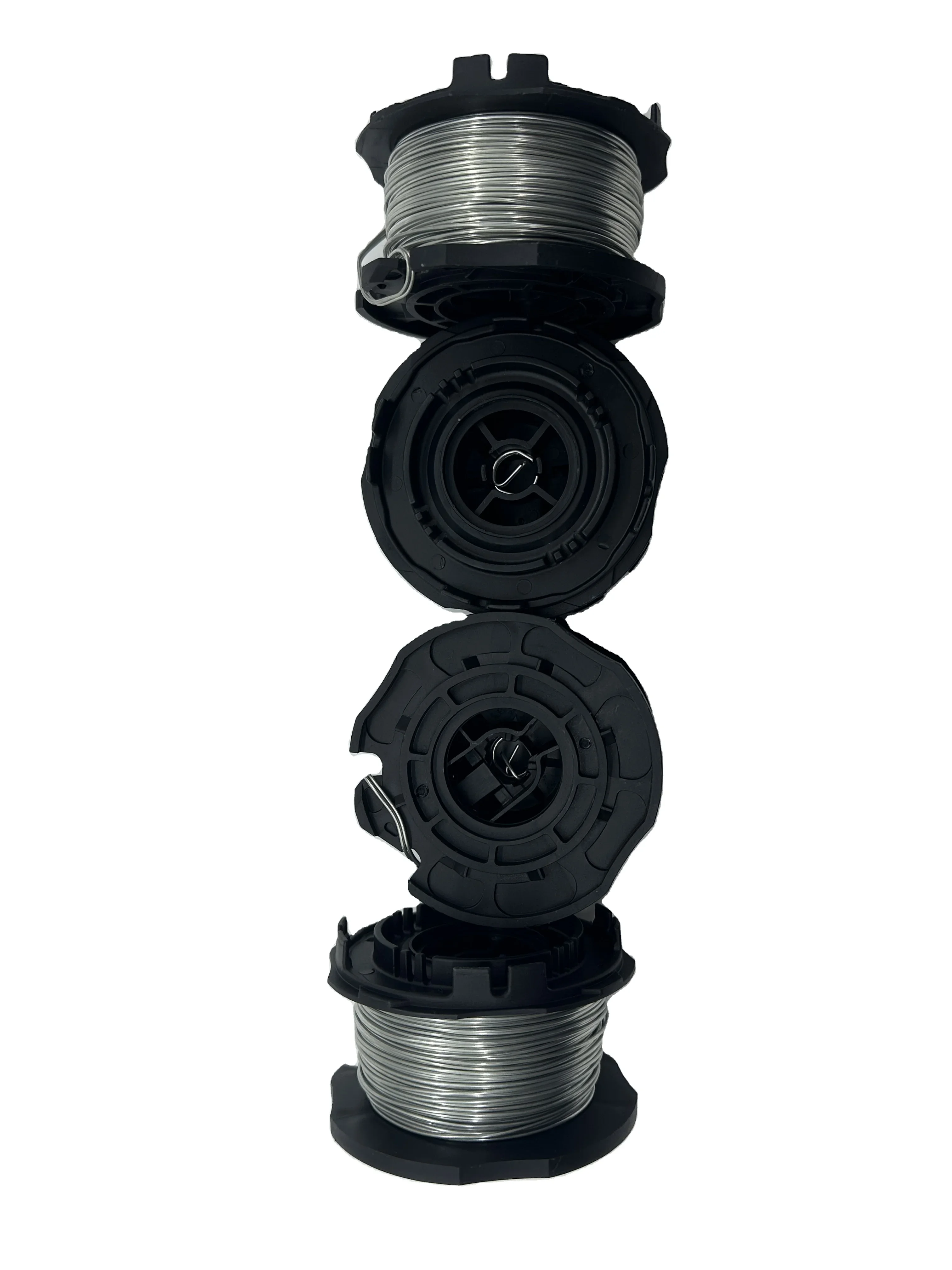 New High Heat Resistance Galvanized Double Wire Coil Spool Accessories for Rebar Bundling and Tying Machine