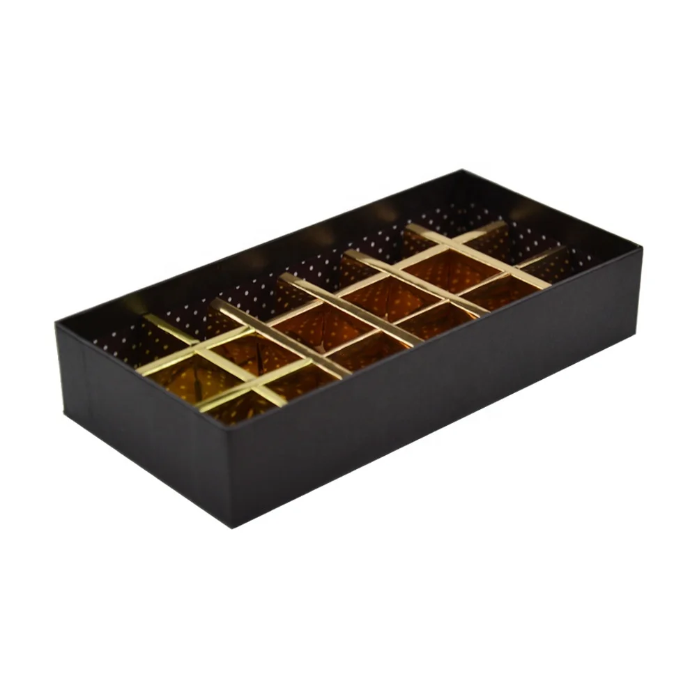 Gift Paper 12 Chocolates Box with Divider