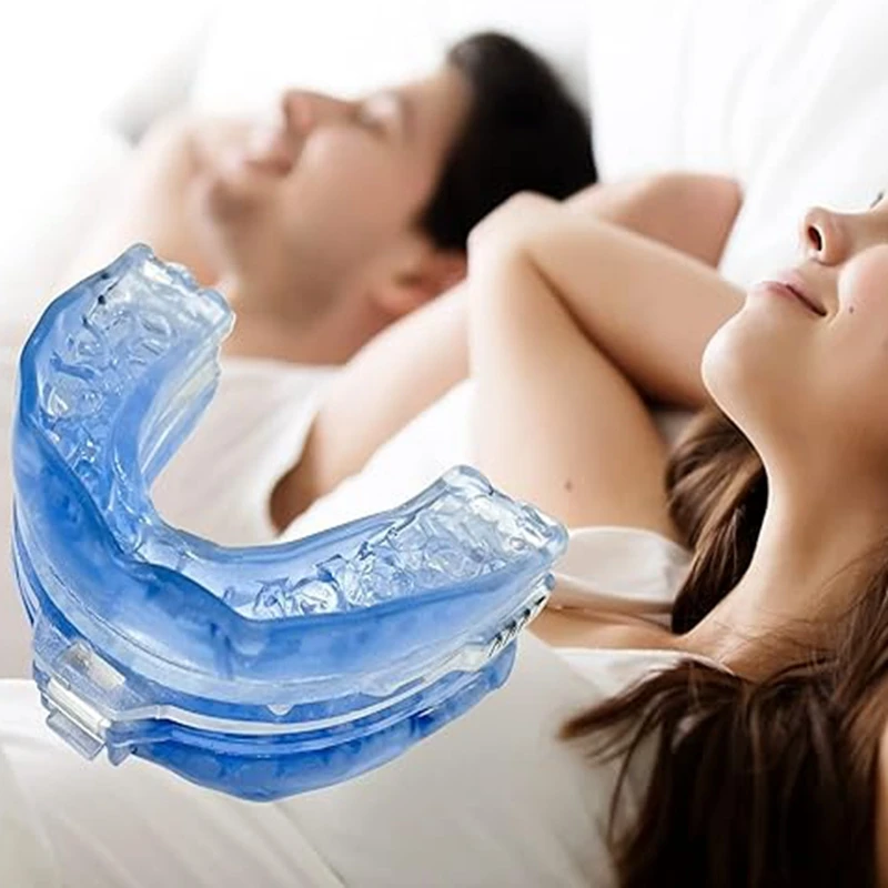 2024 Adjustable anti snoring device Custom Mouth Guard for Grinding Teeth Reduction Mouthpiece for Adult Aid and snore Device