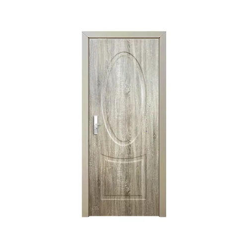 Modern Sliding Exterior Wood Door 3D Model Design High-Grade ODM with PVC MDF Materials Factory Direct for Houses in Vietnam
