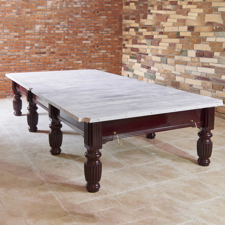 
Solid wood slate billiard pool table with cheap price 