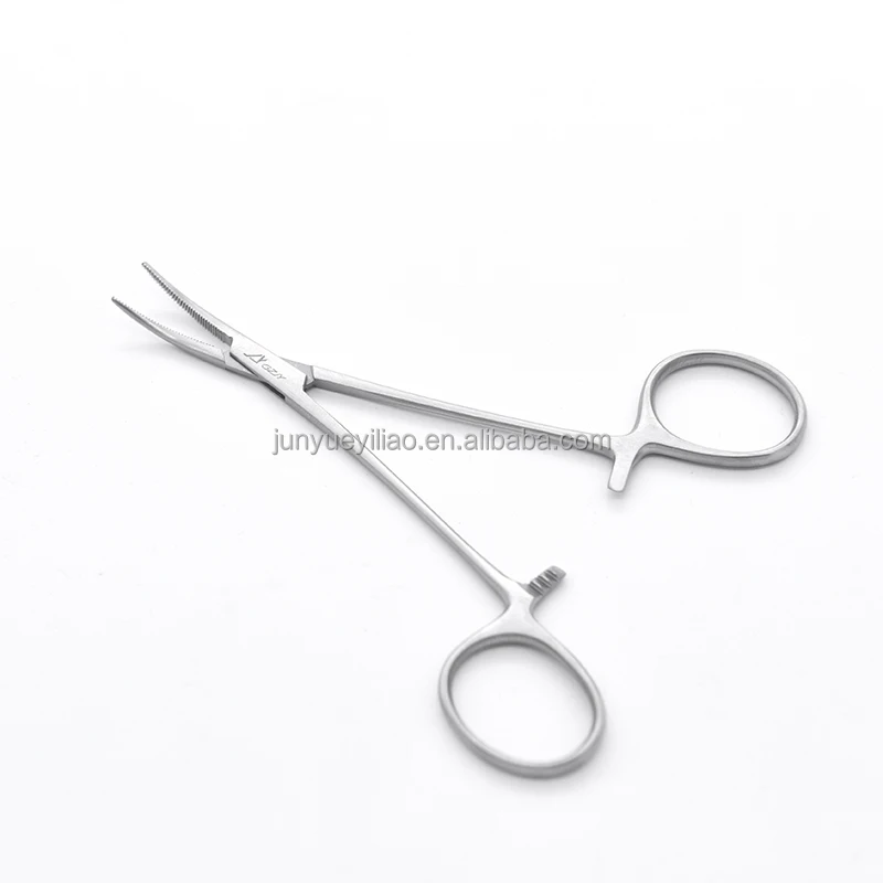 12.5cm Micro Hemostatic Mosquito Forceps Straight/Curved
