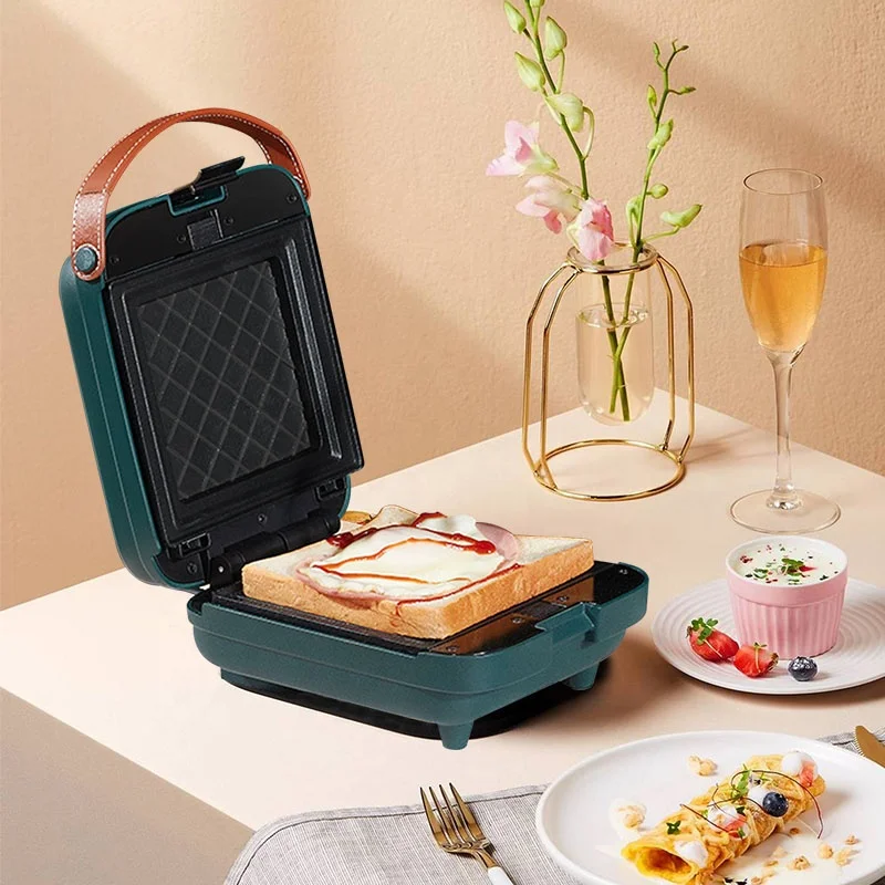 Quick Breakfast Fast Heating Nonstick 3 In 1 Detachable Electric Sandwich Maker