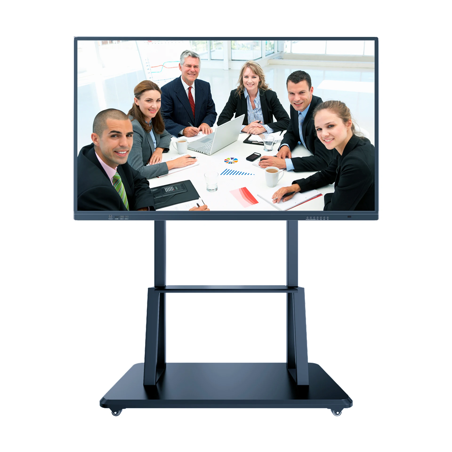 Крытый 110 дюймов 3840*2160 смарт-доска Сенсорный Экран smart tv