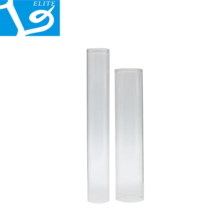 0,5 мм-1,0 мм толщина PC упаковочная трубка прозрачная пластиковая трубка, цилиндр прозрачная PC пластиковая трубка