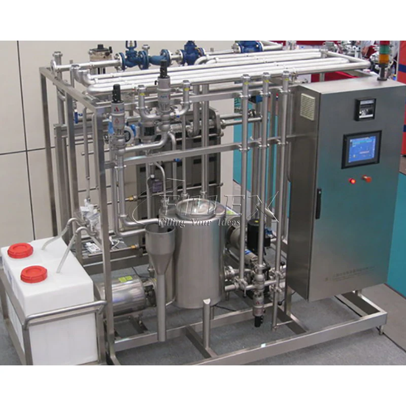 Aseptic Tubular Ultra High Temperature Sterilizer Automatic UHT Sterilizer For Milk Juice beverage filling line