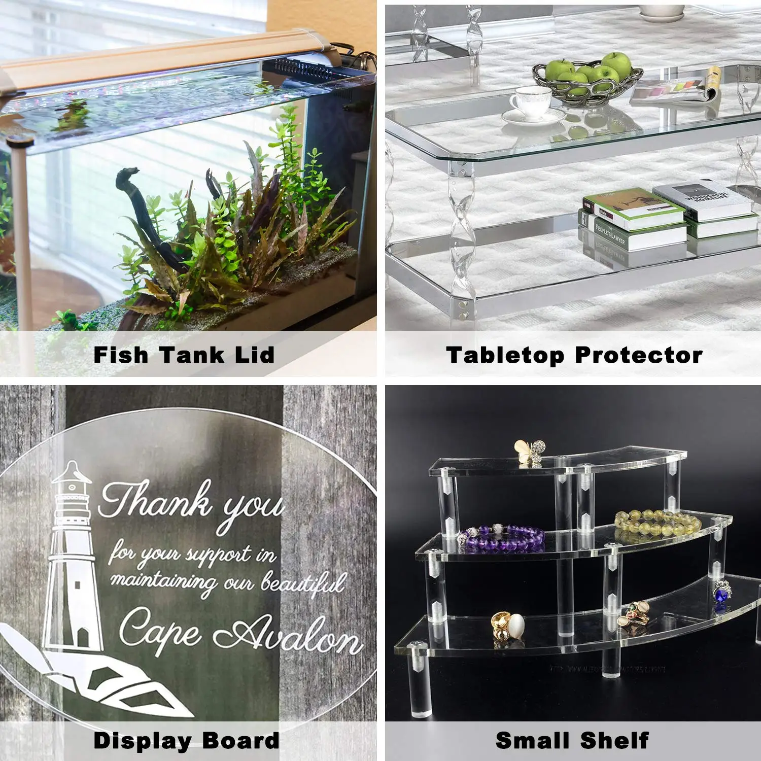 thickness 2mm 3mm 4mm 5mm 10mm Custom size Transparent Clear Acrylic sheet Plexiglass sheet PMMA sheet for advertising
