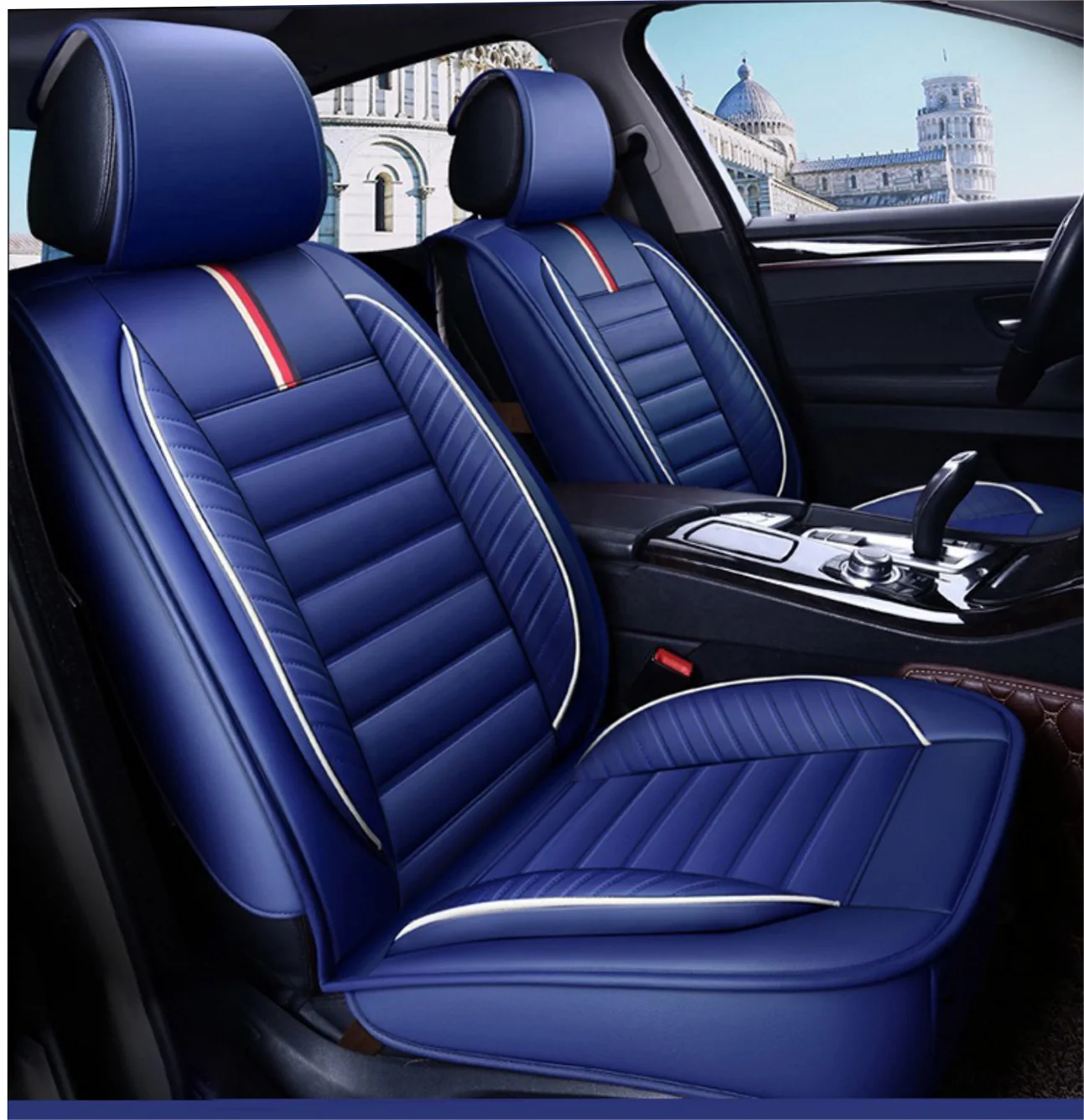 Luxury Design Off-road Back Support Car Seat Cover with Universal Leather Leather Fabric for Sofa Leather for Making Shoes
