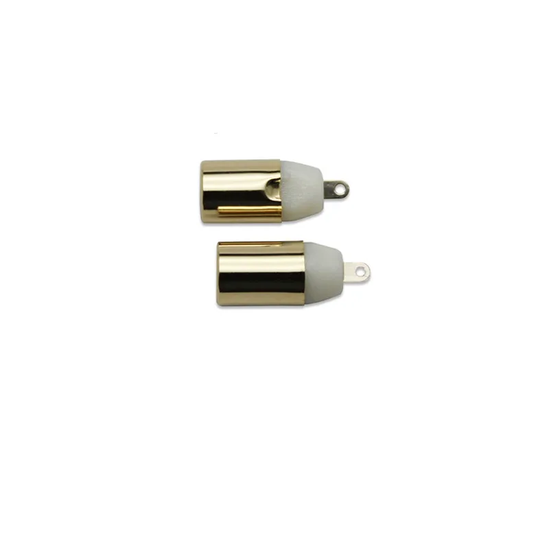  Factory Gold plated Brown White color audio female RCA jack