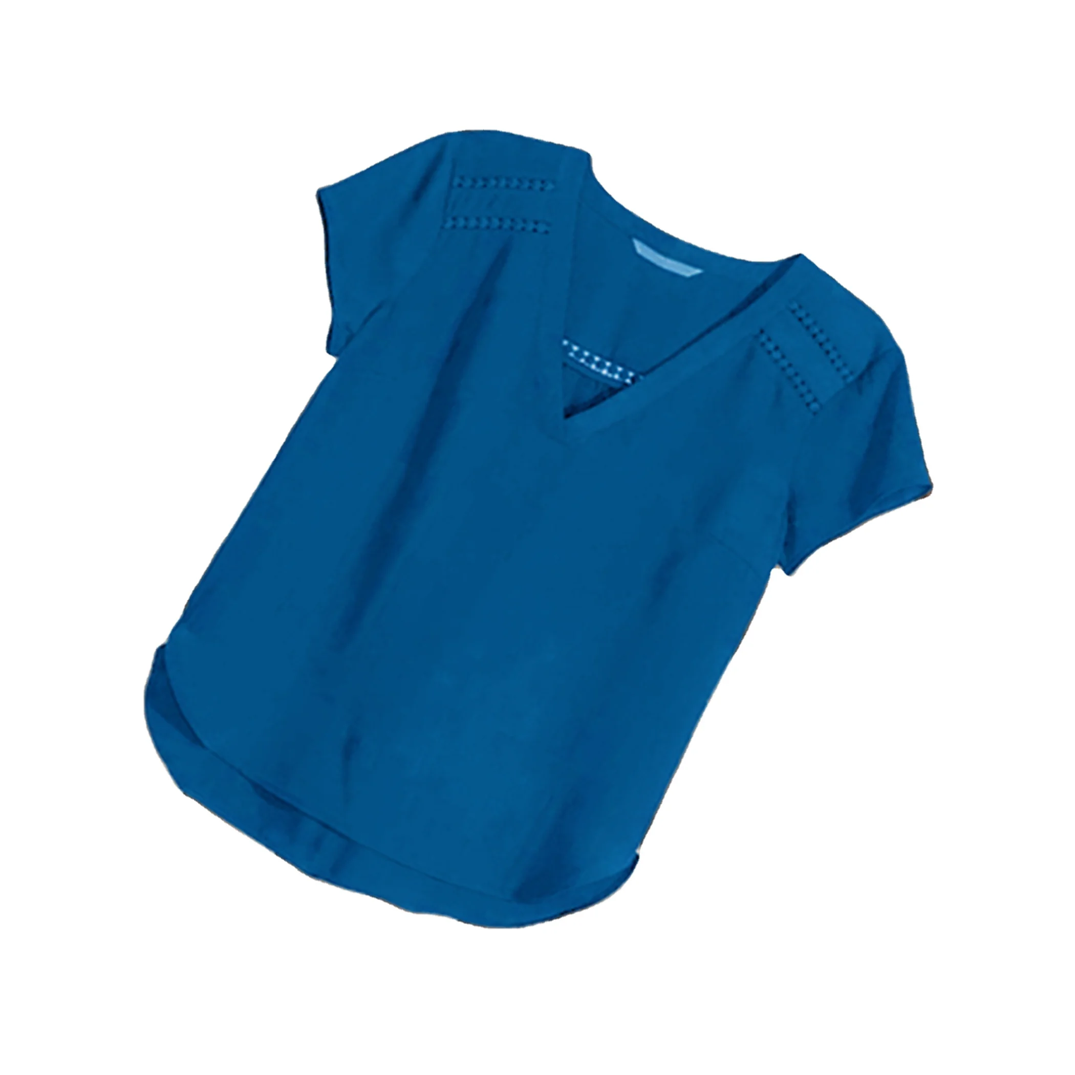 Bulk blank t shirts for v neck attractive colors customized t-shirts