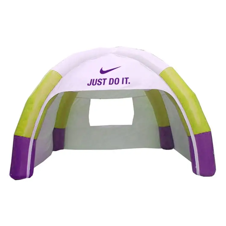 Factory Custom Promotional Shop 3*3m  4*4 meter  Air charge Marquee Gazebo Inflatable Tent Camping Outdoor