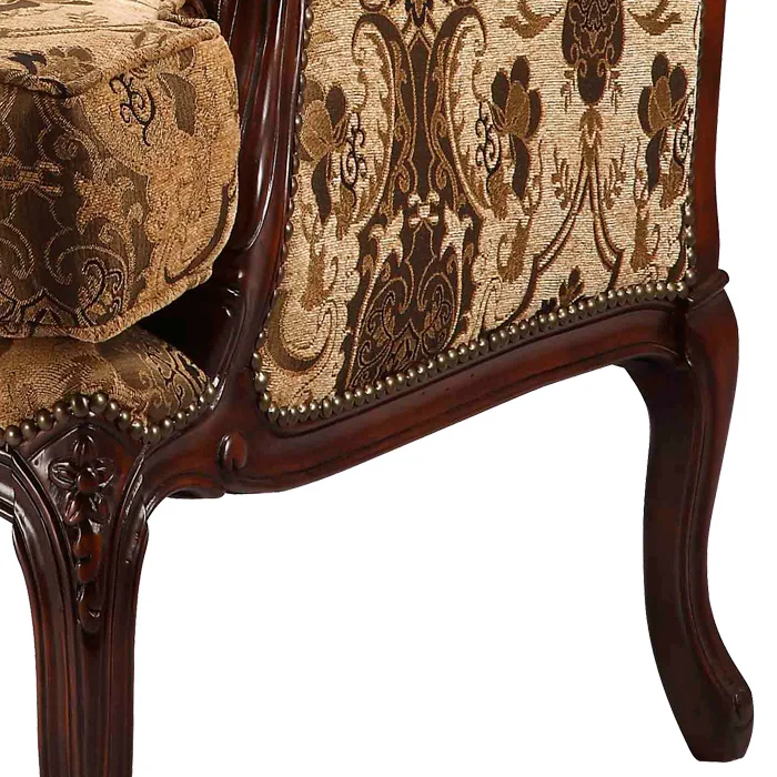 Custom Fabric Leisure Chair Luxury Accent Wood Frame Luxury Living Room Chairs Royal Chairs For Living Room Furniture