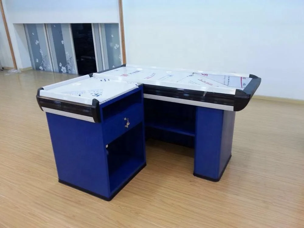 
High quality can be customized metal cashier table 