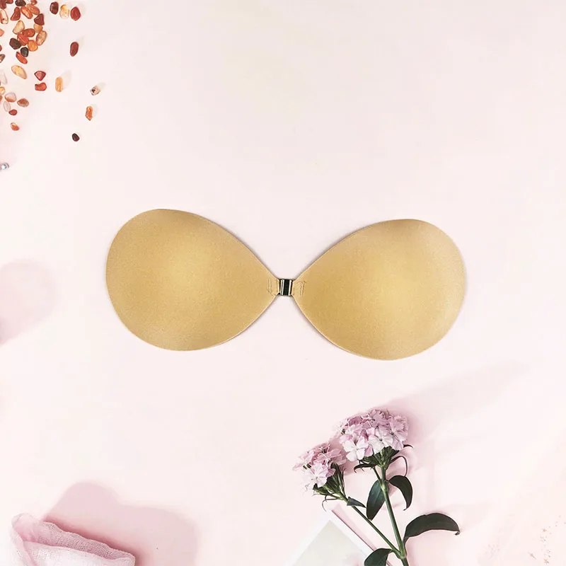 China factory price reusable waterproof silicone gel bra strapless