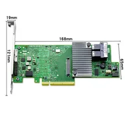 LSI MegaRAID SAS 9361-8i 8-портовый 12 Гб/с SATA + PCI-Express 3 0 низкопрофильный контроллер рейда одиночный для сервера