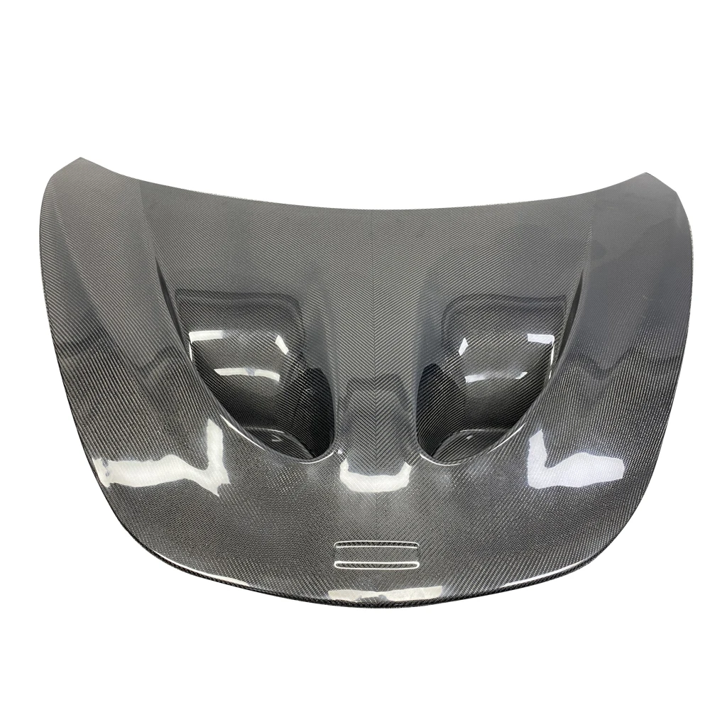 High gloss P1 style carbon fiber body kit hood engine cover for McLaren 540C 570S 570GT