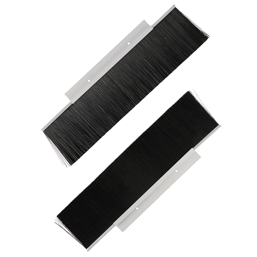 OEM Customizable High Quality Industrial Garage Door Seal Nylon Brush with Stainless Steel PP Bristles for Bottom Door Cleaning