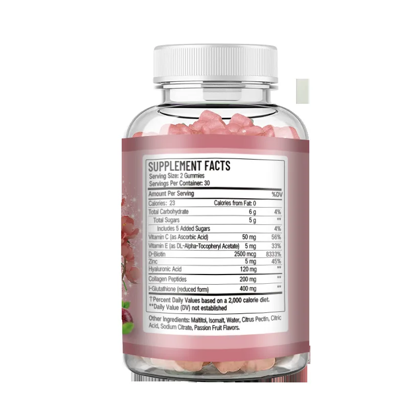 Glutathione Collagen  L-Glutathione Gummies Glutathione gummy for skin whitening Food Supplement