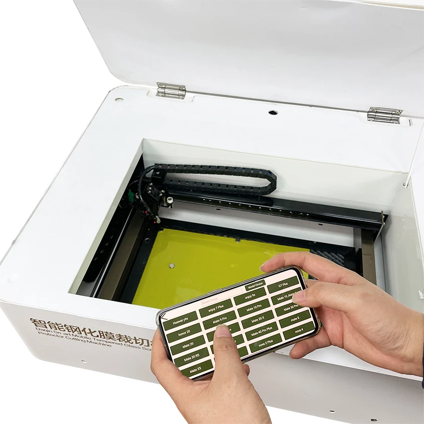 DAQIN Laser Cutting Machine Mobile Glass Protector Screen Guard for Cell Phone Accessories for Metal Wood Paper Plastic