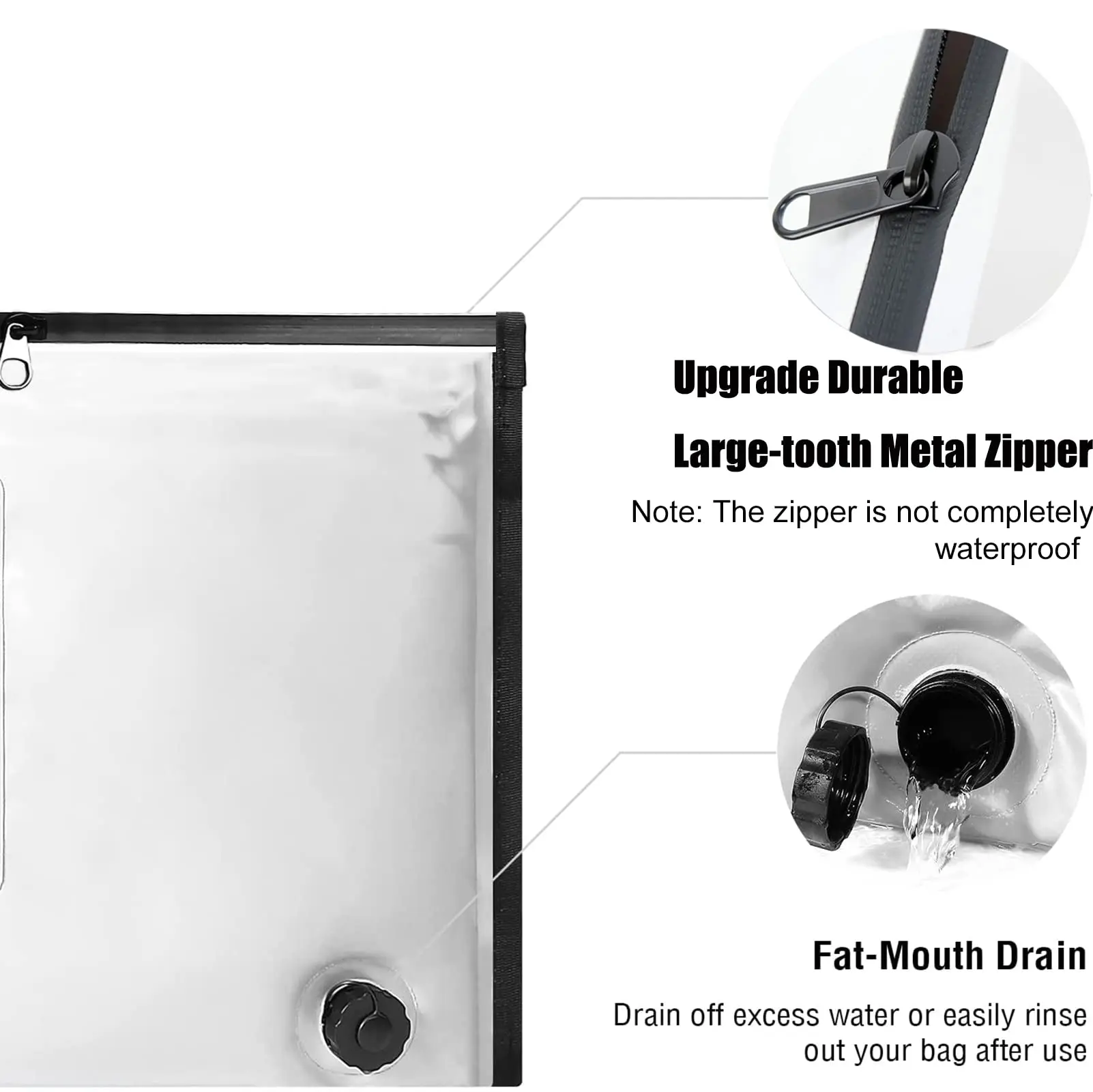 Buffalo Gear Insulated Larger Fish Cooler Bag 48*18in Leakproof Fishing kill Keep Ice Cold Fresh Portable Custom Fish Cooler Bag