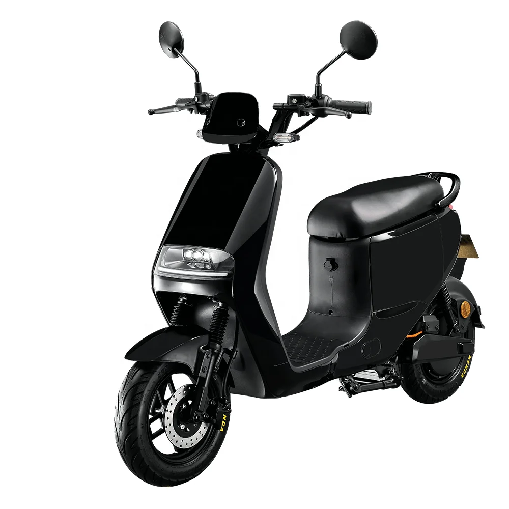 Sleek Urban Electric Scooter with 2000W Motor EEC COC Approved 10-Inch Wheels Removable Battery 2 Wheel Modern Electric Moped
