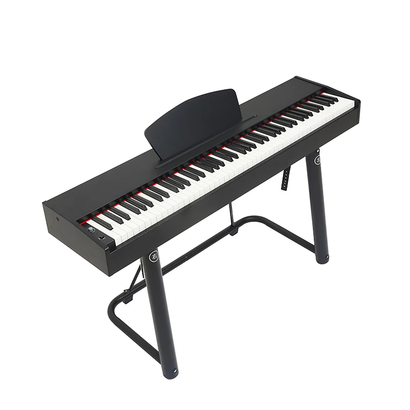 Black keyboard piano 88 key weighted digital piano professionnel music keyboard  portable  electronic piano