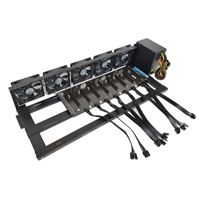 8GPU графическая видеокарта Rig Штабелируемая 8 GPU открытая надувная установка корпус стойка рамка в
