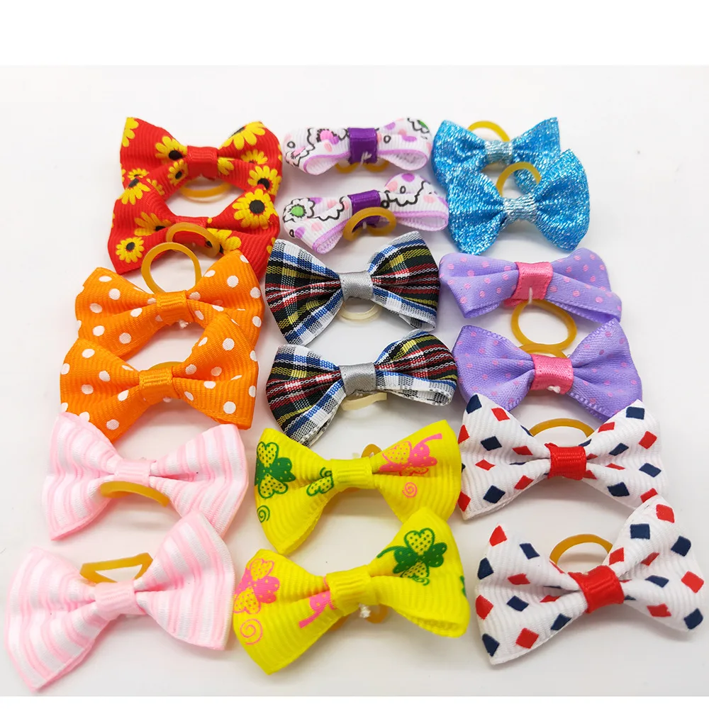 INS Classic Luxury Brand Pet Cat and Dog Hair Ornaments Pet Teddy Grooming Shop Accessories Dog Bows Hairpin